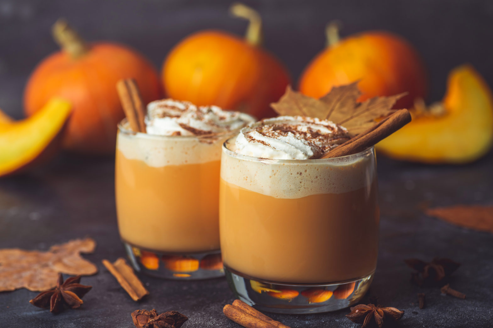 Coconut Pumpkin Cinnamon Latte